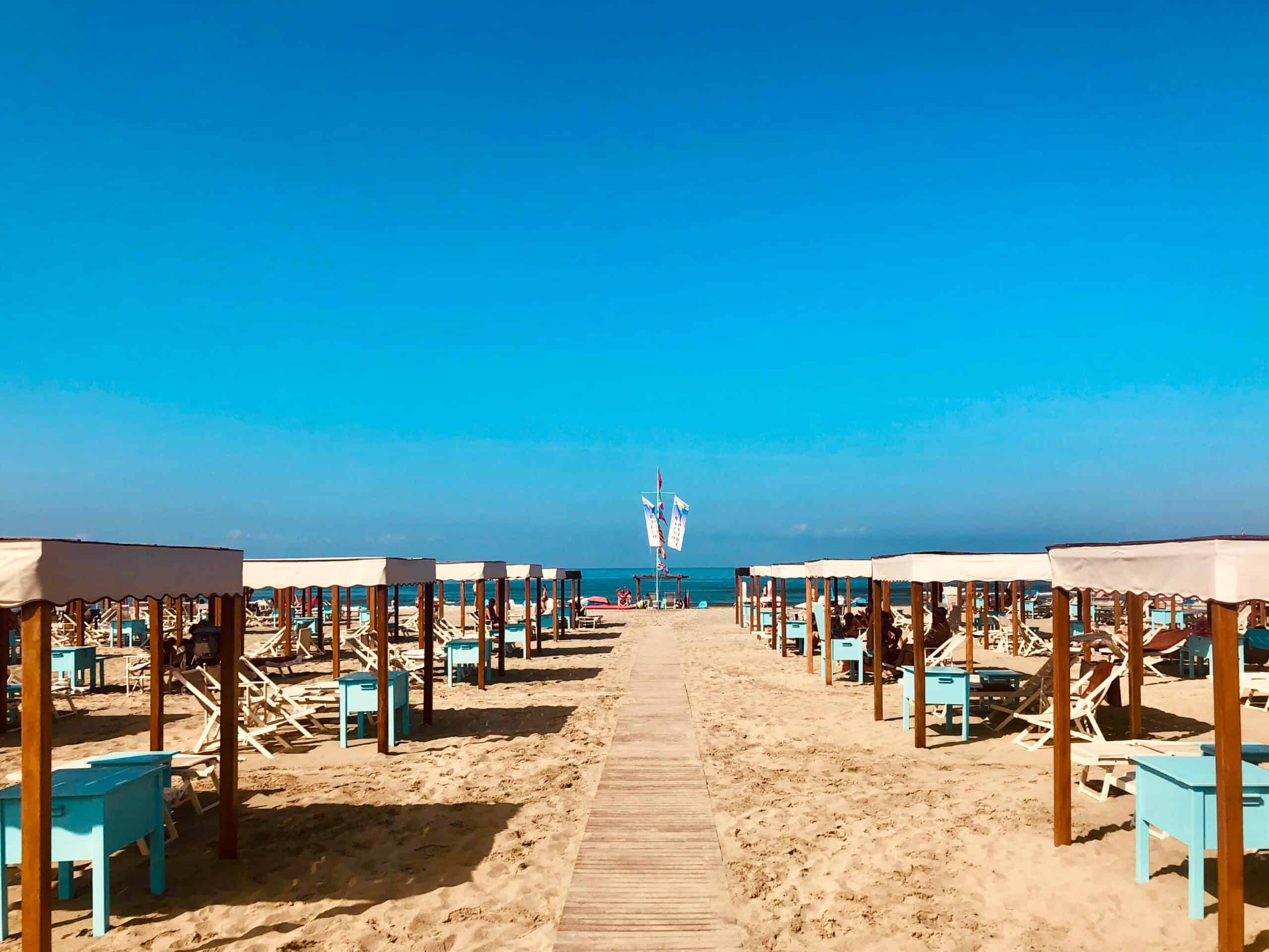 Viareggio pláže – TOP 5 nejkrásnějších pláží ve Viareggiu + mapa